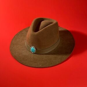 Shyanne Wool Cowboy Hat in Brown